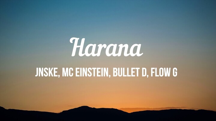 Harana Lyric video | Jnske, MC Einstein, Bullet D, Flow G
