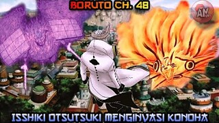 Detik-Detik ISSHIKI sampai di Konoha | Boruto Ch 48