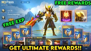 FREE REWARDS! CLAIM ROGER M3 AND PRIME SKIN M3 PASS EVENT - MLBB