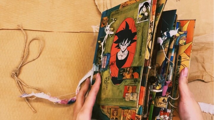 Dragon Ball [buku tiga dimensi buatan tangan sepenuhnya]