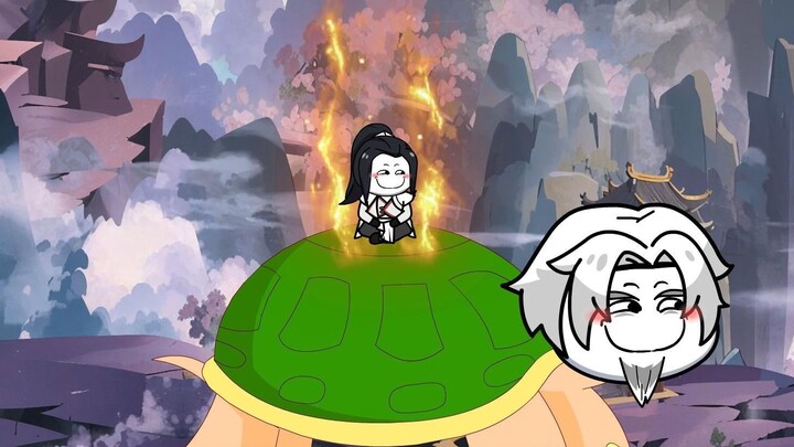 The Layman Who Plays Badly: He Takes the Ten Thousand Year Old Black Tortoise as His Mount, and the 
