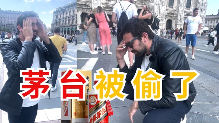 Baru saja mendarat di Milan, Mao-tai sudah dicuri oleh pencuri kecil...