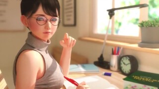 My sister who loves to study [New version]
