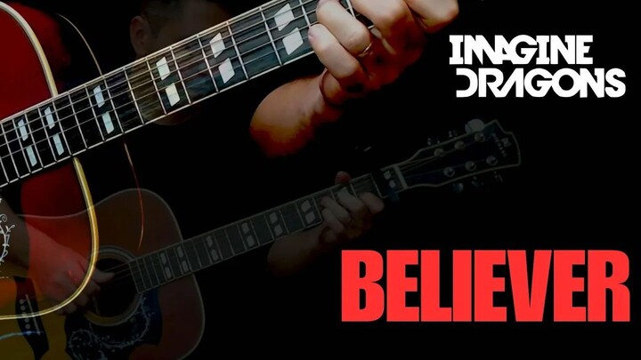 Believer - Imagine Dragons  _ Fingerstyle Guitar Cover by Avalos