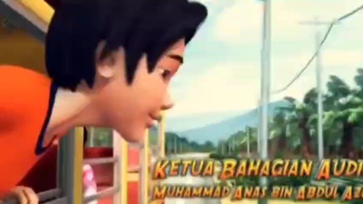 upin ipin bertemu badrol kak ros