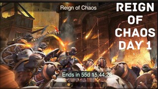 REIGN OF CHAOS DAY 1 (Season Four) - Rise of Empires Ice & Fire/Fire & War