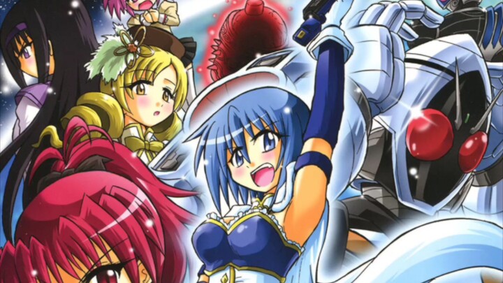 Puella Magi Madoka Magica hợp tác với manga Fourze của Kamen Rider