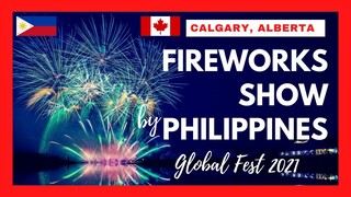 GLOBAL FEST 2021 | FIREWORKS FESTIVAL - PHILIPPINES | #pioandmaya  #fireworksshow