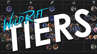 Ang Una nating Champ Tier List para sa Wild Rift