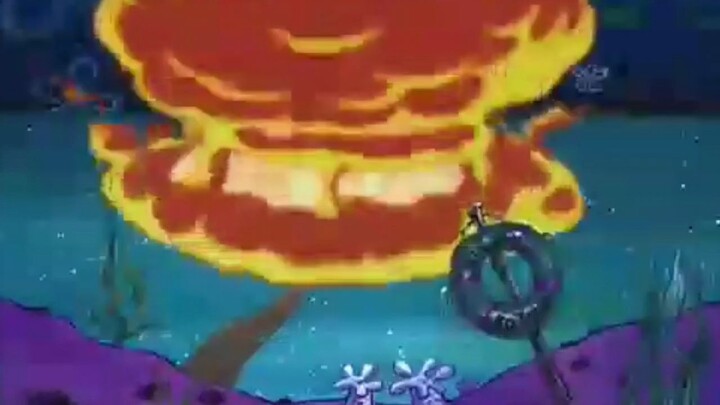 Kak Ros coba memaku tapi nyasar bom bikini bottom