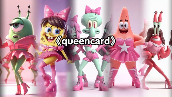 ความงามของ Bikini Bottom แสดงท่าเต้นของเกิร์ลกรุ๊ปได้อย่างไร? มาดูปก Queencard ของ Bikini Castle กัน