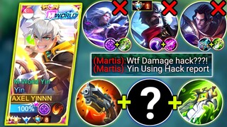 YIN VS TOP GLOBAL HAYABUSA & MARTIS IN HIGH RANK | YIN BEST BUILD AND EMBLEM 2023 | MOBILE LEGENDS