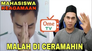 Lagi asyik ngeprank eh malah ketemu mahasiswa keAgamaan , waduh || Ome TV Indonesia