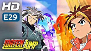 Idaten Jump E29 Hindi - Tournament Final! Flame Kaiser vs Aero Scissors