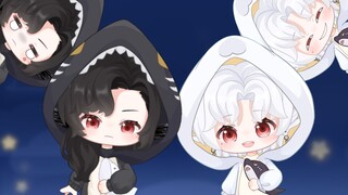 【洛弗洛萨】可爱又屑的q版人鱼！是睡衣耶！【Live2D模型展示】