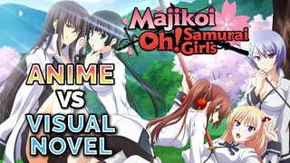 Only Fanservice, No Original Source? - Majikoi - ANIME VS VISUAL NOVEL!