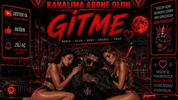 Gitme _ DJ Yusuf Yılmaz _ Turkish Cyber Festival House  #remix #djyusufyilmaz #a