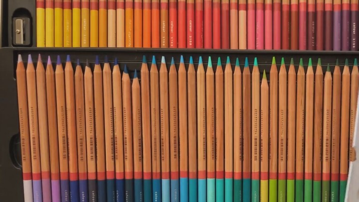 [Share] Colored lead + watercolor |