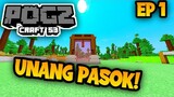 UNANG PASOK PogzCraftS3 Part 1 | Dave PH | #Tagalog