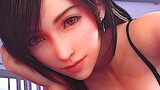 Too much wind or too big boobs? Tifa physics test Final Fantasy 7 Remake for PC