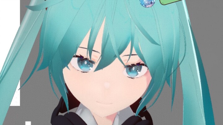 【VRoid Studio】จอแสดงผลโมเดล Miku.A-39ver