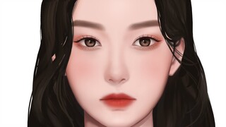 RedVelvet IRENE Cover Makeup Animation _ 아이린 커버 메이크업 애니메이션 | WAY A