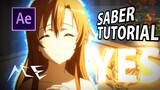 After Effects AMV Tutorial - Saber *FREE PLUG-IN*