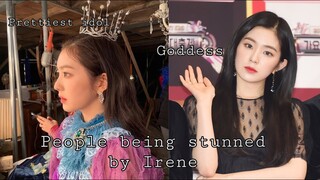 Irene being praised for her visual straight for some minute