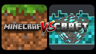 Minecraft PE VS CraftsmanBuild Crafting Game