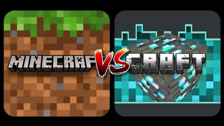 Minecraft PE VS CraftsmanBuild Crafting Game