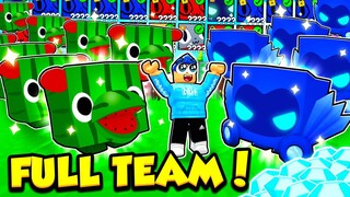I GOT A FULL TEAM OF TITANIC PETS IN PET SIMULATOR X!