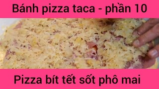 Bánh pizza tắc, bít tết sốt phô mai #10