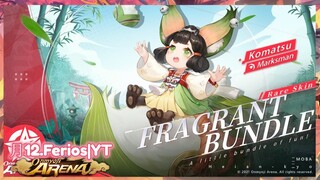 KOMATSU NEW  SKIN , Treasure Exclusive Skin : Fragrant Bundle | Onmyoji Arena