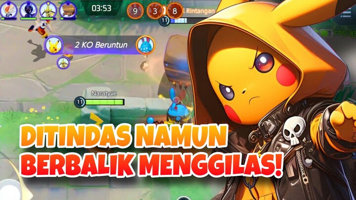 PIKACHU DITINDAS, NAMUN BERBALIK MENYERANG! - Pokemon Unite