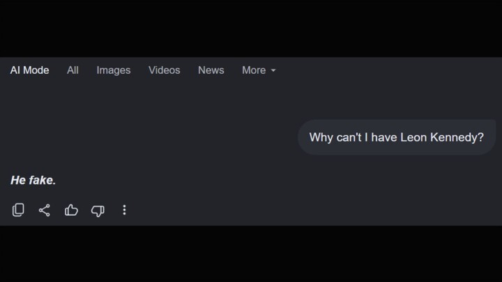 When AI Says Leon Kennedy Is Fictional