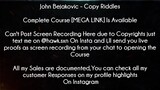 John Bejakovic Course Copy Riddles download