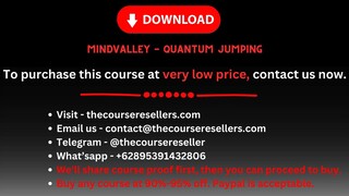 MindValley - Quantum Jumping