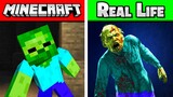 Minecraft IN REAL LIFE! (Items, Blocks, Animals)