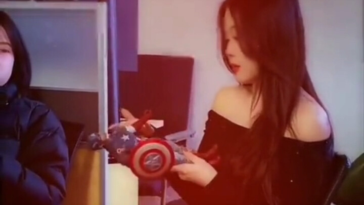 Spread your legs open.