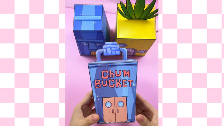 DIY SpongeBob Pineapple House Blind Box