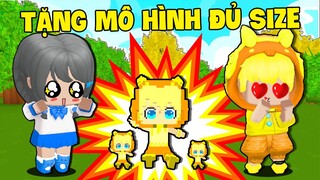 MẶP DORAM TẶNG FULL MÔ HÌNH ĐỦ KÍCH THƯỚC TO NHỎ SIÊU XỊN CHO HUY HENRI TRONG MINI WORLD