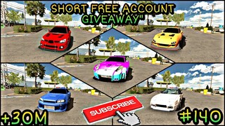 || Short Free Account Giveaway#140 || Bodykits Cars Part 3 || Car Parking Multiplayer 4.8.2
