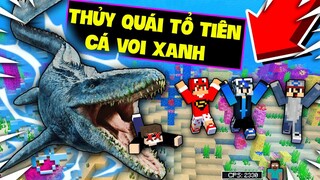 MINECRAFT SINH TỒN CỔ ĐẠI #11 | NOXUSS TRIỆU HỒI THỦY QUÁI TỔ TIÊN CÁ VOI XANH VÀ GẶP HIỆN TƯỢNG LỖI