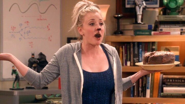 Penny & Phoebe's head smack 🤶🏼 🎄 🎅🏼 The Big Bang Theory