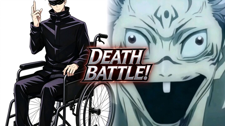 Gōjō Satoru with lower-body paralysis vs. Sukuna who has become a psychopath