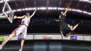 Kagami's spectacular score against Murasakibara || Kuroko SS2