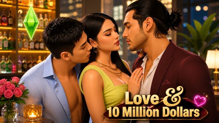 LOVE & 10 MILLION DOLLARS • ELINA RIBUT BESAR SAMA DIAZ 😱 | [ PARODI ] THE SIMS