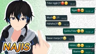 JOMBLO ISENG Bacain Isi Chat ORANG PACARAN