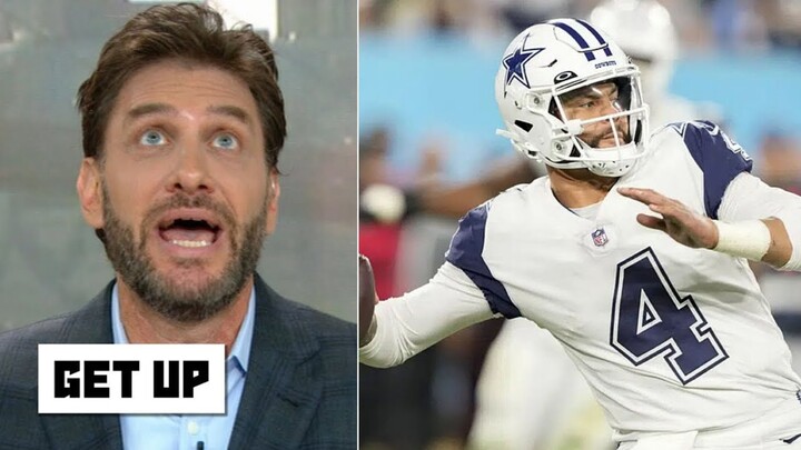 GET UP | "Dak got to go out & be aggressive" - Mike Greeny betting on Dallas Cowboys over Giants WK1