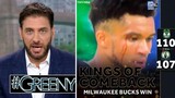 Greeny praises Giannis for sacrificing blood to give Bucks a tough win over the Celtics in Game 5
